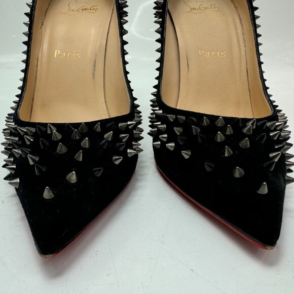 🌷❤️‍🔥SPRING SALE 🔥 FINAL PRICE🌷Christian Louboutin Escarpic 100 Spikes 37.5 - Picture 4 of 8
